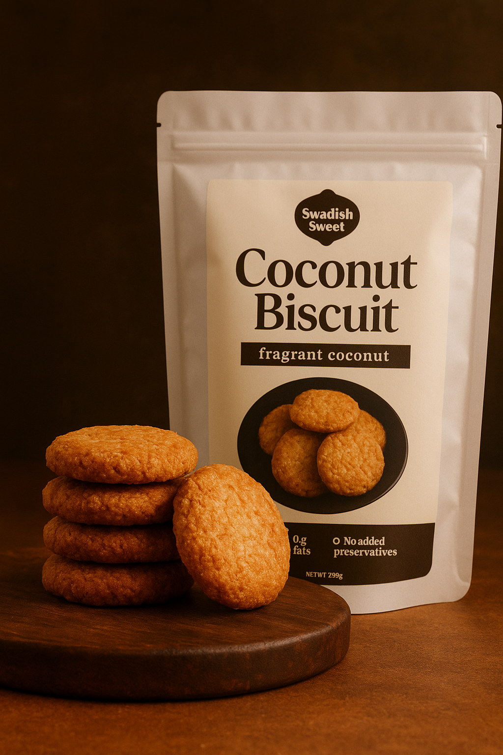 Coconut biscuit
